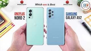 OnePlus Nord 2 vs Samsung Galaxy A52 | Full Comparison ⚡ Which one is Best 👍 Under 30k.