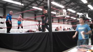 Psycho Medic vs. Anthony Wayne vs. Dyron Flynn