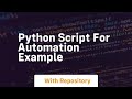 python script for automation example