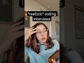 Coding interviews in 2024 (*realistic*)