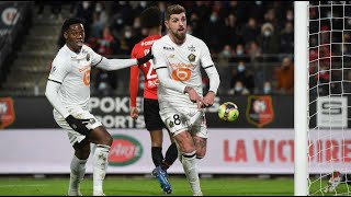 Rennes - Lille 1 2 | All goals & highlights | 01.12.21 | France - Ligue 1 | PES