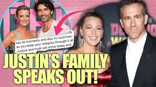 Justin Baldoni's Mom \u0026 Wife Speak Out In Support Of Him - 'Keep Your Integrity'