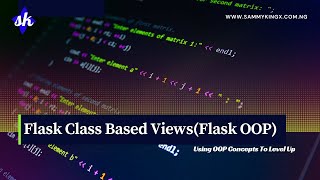 Class Based Views In Flask - Flask 2.0 #flasks