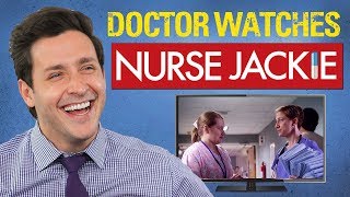 Real Doctor Reacts to NURSE JACKIE | Medical Drama Review | Doctor Mike