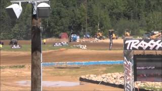 Byngmotorsports crash on Sunday at Crandon 6 30 13