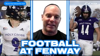 Holy Cross Football Coach Dan Curran Talks Playing At Fenway Park