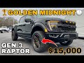 $15,000 Wheels!! Golden Midnight INDO Edition 2022 Ford Raptor GEN 3 CUSTOM