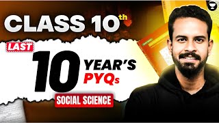 Class 10 Social Studies | Economics | Last 10 Years PYQs Solutions | Boards 2025 | Siddharth Sir