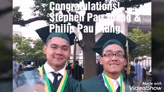 Congratulations!  Stephen Pau Tuang \u0026 Philip Pau Mung.