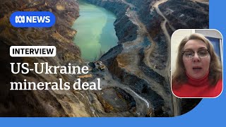 US close to signing critical minerals deal with Ukraine in a bid to end war | ABC NEWS