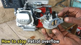 How to stop Petrol overflow Honda mashin wp30 Qasim auto naraini