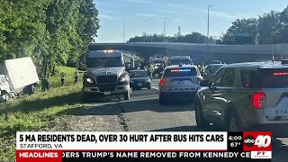 5 Mass. residents, 4 from Greenfield dead in VA crash