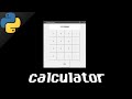 Python calculator app 🖩