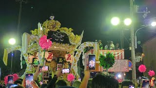 令和6年恵美酒宮天満神社  玉地屋台 帰路へ