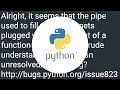 python multiprocessing: some functions do not return when they are complete (queue material too big)