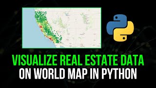 Real Estate Data Visualization Using Map in Python