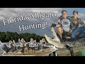 FLORIDA GATOR HUNTING! How to hunt for Florida Alligator with beef lung and snatch hook