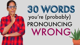 30 WORDS You're Pronouncing INCORRECTLY || Learn English through Tamil || Learnerz Lawn