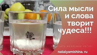 Как сила мысли творит чудеса?!!! Научный эксперимент!