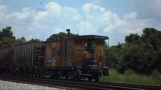 CSX Police Trespass Warning Train Pigs On Patrol