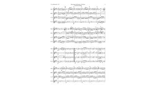 Eine kleine Nachtmusik by Mozart for Clarinet Ensemble | SHEET MUSIC