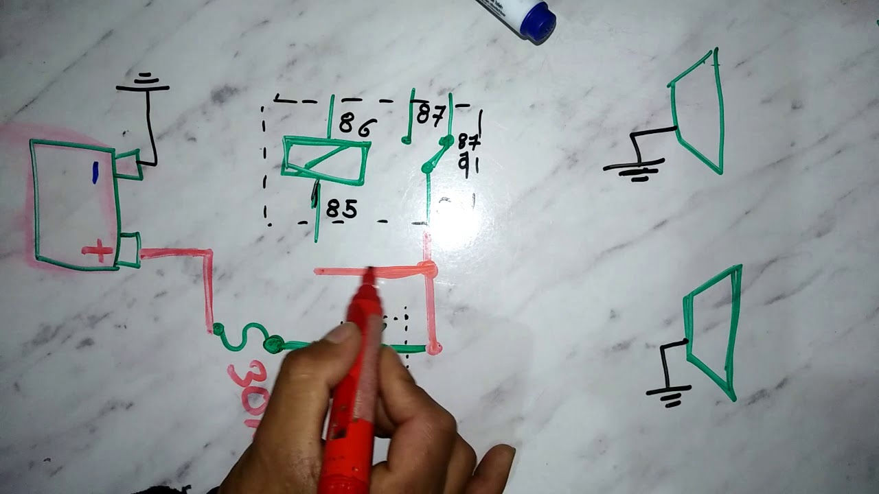 Diagrama De Bocina De Auto