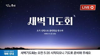 2024-12-07 (토) | 하나님께 굶주린 삶 | 미가 6:6-8 | 정상혁 목사 | 분당우리교회 새벽기도회