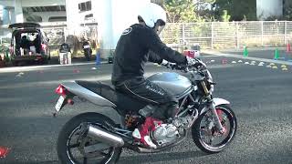 第６９０回　へなちょこライダー走行会　ふく蔵さん　ミニコース計測 43 53