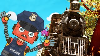 Train Trouble Alert! Rusty’s Big Day | Action Song for Kids
