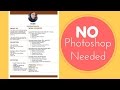 How to Create a Designed CV/Resume in MS Word 2016 | 2017 How to Create a Designed CV/Resume in MS Word 2016 | 2017