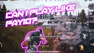 Can i play like payio?💜iphone 11//pubg montage // fastest four finger claw + gyroscope // DEADMAN