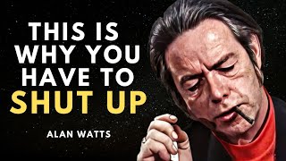 Alan Watts - EYE OPENING SPEECH  (SHOTS OF WISDO) #alanwatts #alanwattsspeech  #advice