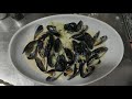 mejillones con nata y cebolla por john´s corner