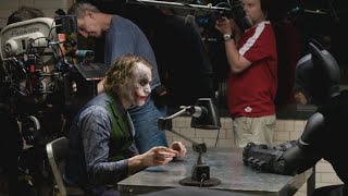 The Dark Knight - Heath Ledger Joker Behind The Scenes (Rare)