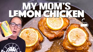 MY MOM'S UNBELIEVABLE (AND DELICIOUS) SECRET RECIPE FOR LEMON CHICKEN | SAM THE COOKING GUY