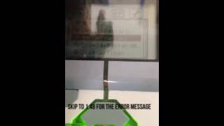 Mindcuber EV3 scan error
