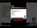 Java BufferedInputStream OutPut Stream