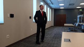 County Attorney Brian Lutes swearing in ceremony