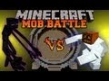 Mutant Enderman Vs Mutant Snow Golem - Minecraft Mob Battles - Mutant Creatures Mod