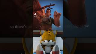 Tails reacts to sad scene