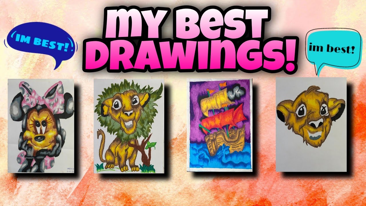 My Best Drawings 2020 рџ рџ ґрџ ґ Youtube
