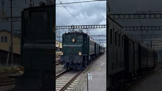 🚂 Historischer Moment: Ae 3/6 I 10664 auf der Heitersberglinie, durch Aarau nach St-Maurice! 🚉