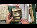 australian bird themed journal using pianola paper 2