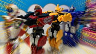 機界戦隊キラメイジャー『チェンジヒーローズ』ゼンカイガオーンが大暴れ！ゼンカイザーとジュランが紹介します！