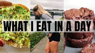 WHAT I EAT IN A DAY AS A RUNNER | healthy & simple recipes