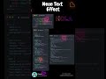 Pure CSS Neon Text Effect | *Source Code* Neon Text Effect with HTML and CSS