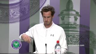 Andy Murray Second Round Press Conference