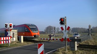 Spoorwegovergang Metelen (D) // Railroad crossing // Bahnübergang