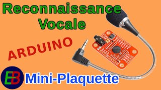 EB_#517 Mini-Plaquette - Reconnaissance Vocale V3 de Elechouse - Pour Arduino