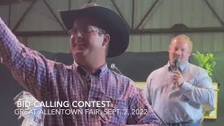 Crazy Fast Auctioneer Bid-Calling Contest!
